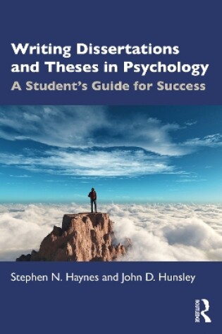 Cover of Writing Dissertations and Theses in Psychology