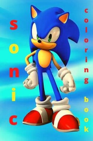 Cover of sonic coloring book