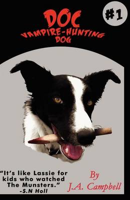 Book cover for Doc Vampire-Hunting Dog