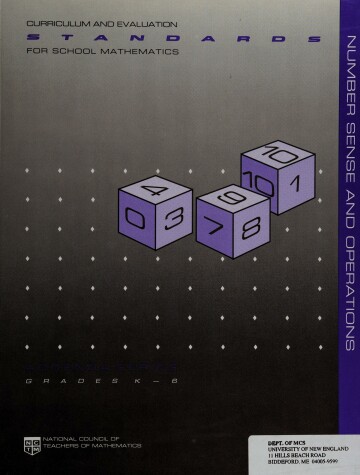 Cover of Number Sense and Operations