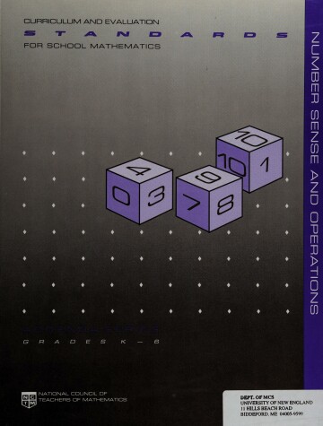 Book cover for Number Sense and Operations