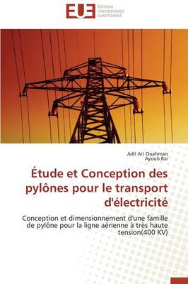 Book cover for tude Et Conception Des Pyl nes Pour Le Transport d' lectricit