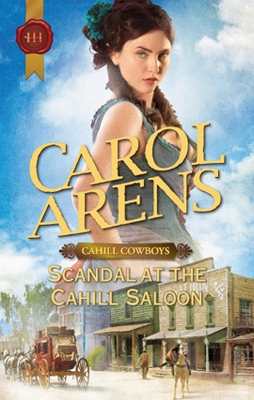 Book cover for Scandal At The Cahill Saloon