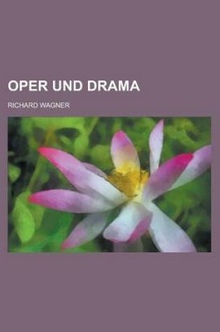 Cover of Oper Und Drama
