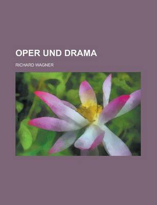 Book cover for Oper Und Drama