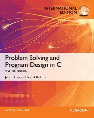 Book cover for Problem Solving and Program Design in C (Subscription)