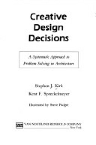 Cover of Creative Design Decisions