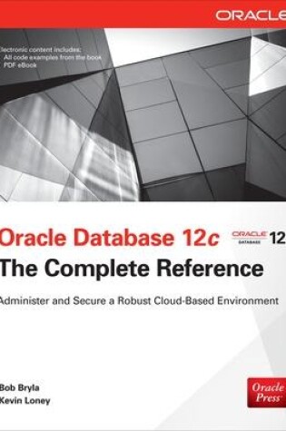 Cover of Oracle Database 12c The Complete Reference