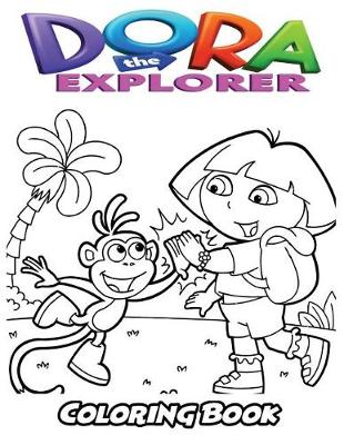 Book cover for Dora the Explorer Coloring Book