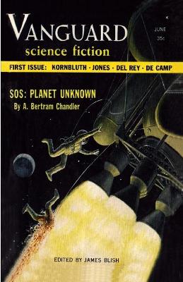 Book cover for Vanguard Science Fiction, June 1958