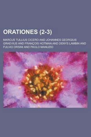 Cover of Orationes (2-3 )