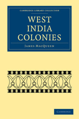 Cover of West India Colonies