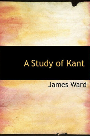 Cover of A Study of Kant