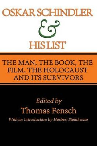 Cover of Oskar Schindler and His List