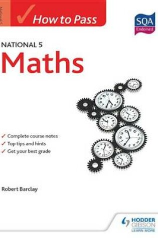 Cover of How to Pass National 5 Maths