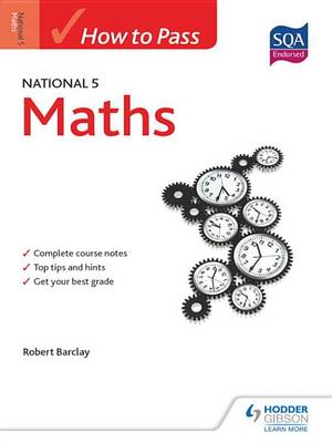 Book cover for How to Pass National 5 Maths
