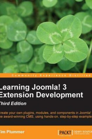 Cover of Learning Joomla! 3 Extension Development-Third Edition