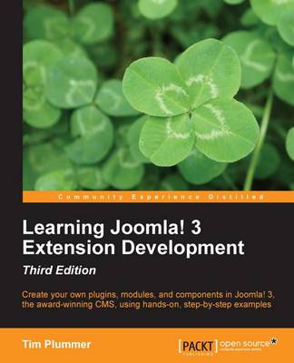 Cover of Learning Joomla! 3 Extension Development-Third Edition