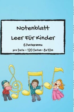 Cover of Notenblatt Leer Fur Kinder