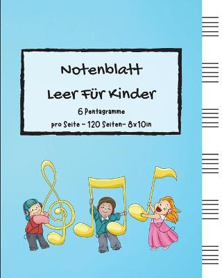 Book cover for Notenblatt Leer Fur Kinder