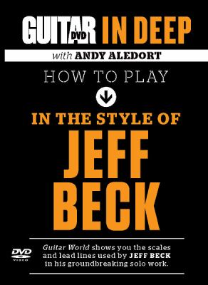 Book cover for How to Play in the Style of Jeff Beck