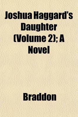 Book cover for Joshua Haggard's Daughter (Volume 2); A Novel