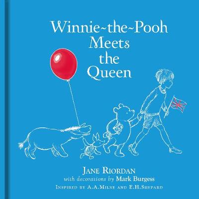 Book cover for Winnie-the-Pooh Meets the Queen