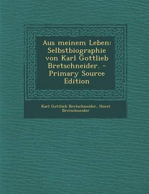 Book cover for Aus Meinem Leben