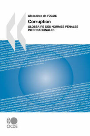 Cover of Glossaires De L'OCDE Corruption