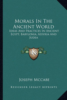 Book cover for Morals in the Ancient World