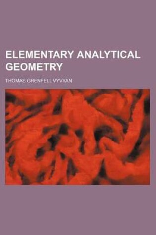 Cover of Elementary Analytical Geometry