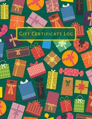 Book cover for Gift Certificate Log