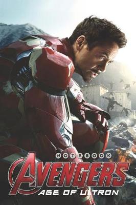 Book cover for AVENGERS AGE OF ULTRON Notebook