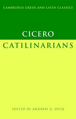 Book cover for Cicero: Catilinarians