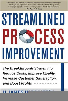 Book cover for Streamlined Process Improvement