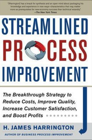 Cover of Streamlined Process Improvement