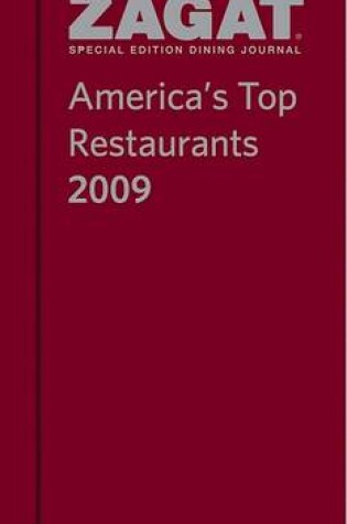 Cover of 2009 America's Top Restaurants Dining Journal