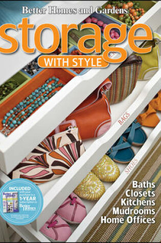 Cover of Storage with Style: Better Homes and Gardens