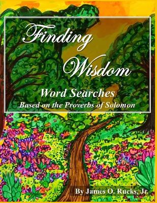 Book cover for Finding Wisdom Word Search - Large Print