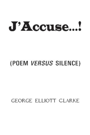 Cover of J'Accuse...!