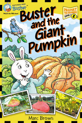 Book cover for Buster and the Giant Pumpkin