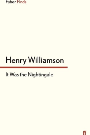 Cover of It Was the Nightingale