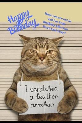 Book cover for Happy Birthday - Hope You Are Not In Jail For Your Birthday Like You Were last Year