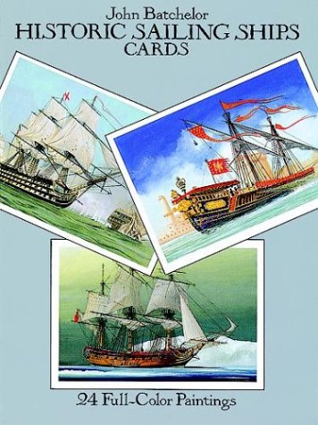 Book cover for Historic Sailing Ships Postcards