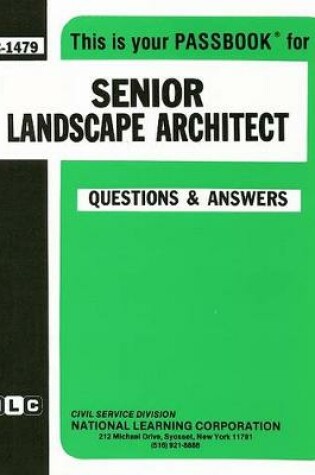 Cover of Senior Landscape Architect