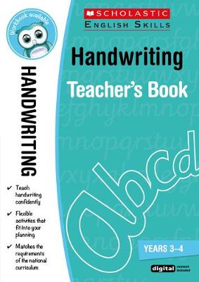 Book cover for Handwriting Years 3-4