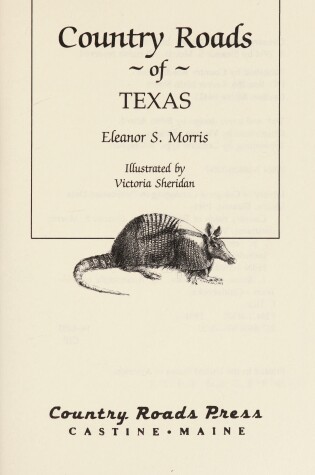 Cover of Country Roads of Texas