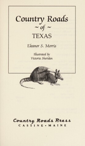 Book cover for Country Roads of Texas