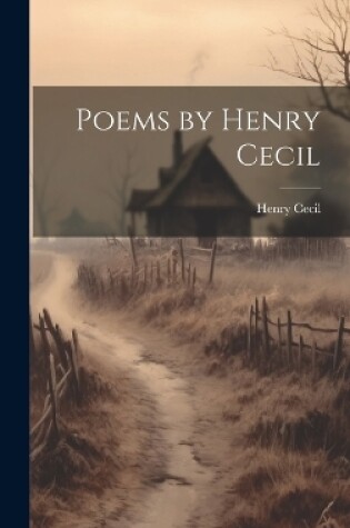 Cover of Poems by Henry Cecil