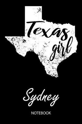 Book cover for Texas Girl - Sydney - Notebook